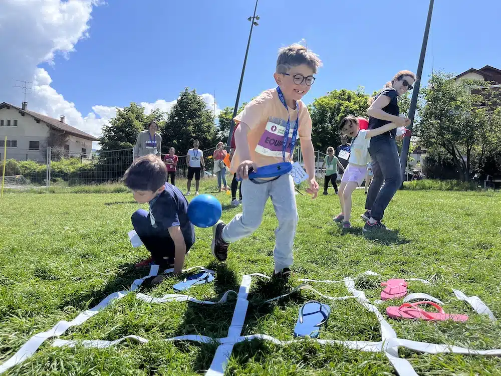 famille aux Olympiades Vetraz-Monthoux